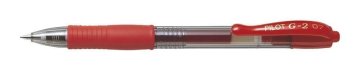 Pilot Gel valjček G-2 07 - rdeč