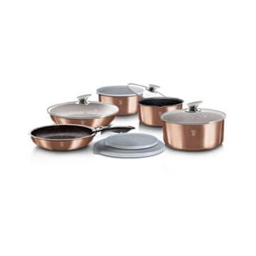 Berlingerhaus Komplet granitnih loncev Click&Cook 35462