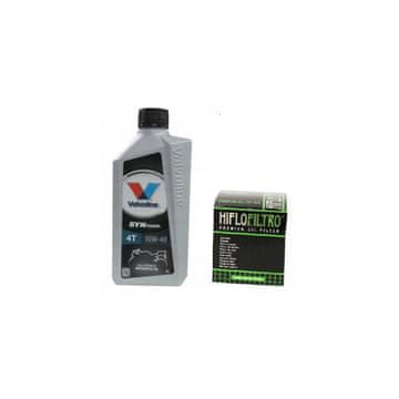 Valvoline Masti in olja siva Synpower 10w40; Filtr Oleju Hilfo Hf145 Raptor 700 Xtz Tenere