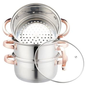 KLAUSBERG  Klausberg 18 cm komplet parnih kuhalnikov, 4 kosi KB7726