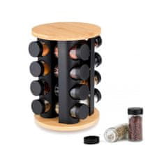 EliteHoff vrtljivo stojalo za začimbe 16 posod E8253