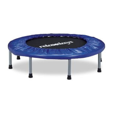 Northix Trampolin za fitnes v zaprtih prostorih, Ø95 cm, zložljiv, nedrseč