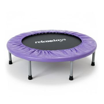 Northix Trampolin za fitnes v zaprtih prostorih, Ø95 cm, zložljiv, nedrseč