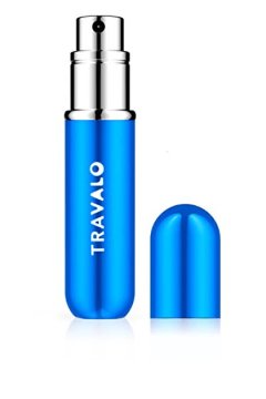 Travalo Classic HD - steklenička za ponovno polnjenje 5 ml (modra)