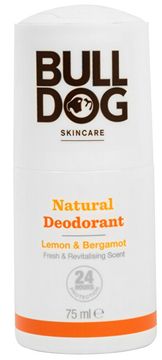 Bulldog Naravni dezodorant kroglica (naravni dezodorant Lemon & Bergamot, svež in poživljajoč vonj) 75 ml
