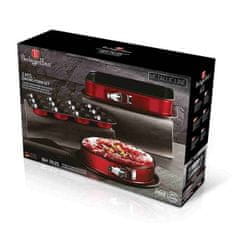 Berlingerhaus Komplet pekačev s titanovim protisprijemnim premazom BH-7635 3-delna kovinska linija bordo izdaja