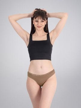 LEAFLETIC Ženske spodnje hlače z gumbi