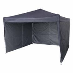 Luniks Zložljiv vrtni paviljon 3x3 m – črn
