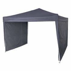 Luniks Zložljiv vrtni paviljon 3x3 m – črn