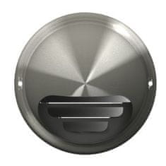 AKVAVENT 15VM, Izpušna zunanja stenska rešetka s prirobnico D150, nerjaveče jeklo