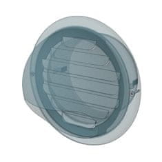 AKVAVENT 15VM, Izpušna zunanja stenska rešetka s prirobnico D150, nerjaveče jeklo