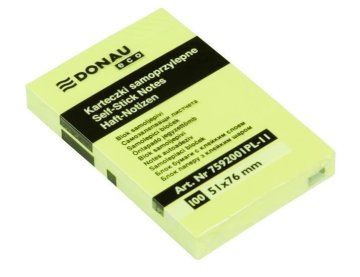 Donau Blazinica, 76 x 51 mm, ECO rumena