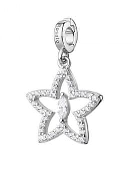 Rosato Srebrni obesek Zvezda s kubičnim cirkonom Storie RZ261R