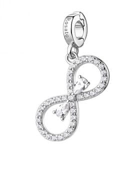 Rosato Srebrni obesek z neskončnostjo in kubičnim cirkonom Storie RZ263R