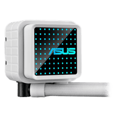 ASUS Prime LC 360 ARGB White Edition vodno hlajenje za procesor, trije 120mm ARGB ventilatorji, Aura Sync, belo (90RC0102-B0EAY0)