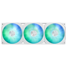 ASUS Prime LC 360 ARGB White Edition vodno hlajenje za procesor, trije 120mm ARGB ventilatorji, Aura Sync, belo (90RC0102-B0EAY0)