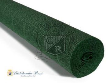Stabilo KREP PAPIR 180g. 1/5 TEMNO ZELEN 50x250