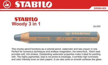 Stabilo BARVICA WOODY 880 POSAMEZNO