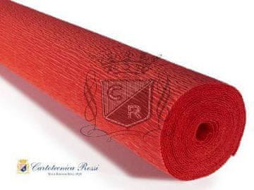 Stabilo KREP PAPIR 180g. ŽIVO RDEČA 50x250