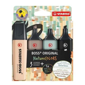 Stabilo BOSS ORG.NATURE 1/4 **NOVO**