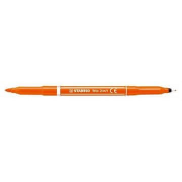 Stabilo FLOMASTRI TRIO 223 2v1 ORANŽ