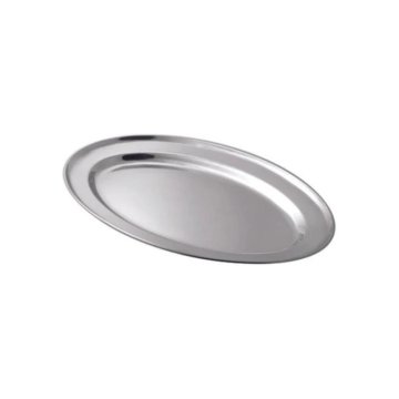 Euronova Servirni pladenj / 40cm / srebrn / Royal