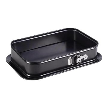 Pekač za torto / pravokoten / z zaponko / 39x28x8cm