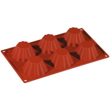 Paderno Silikonski model pAnna cotta / 6 vtisov / 79x37mm
