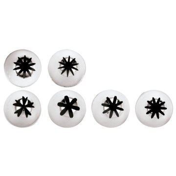 Paderno Nastavek za okraševanje tort / set 6kos