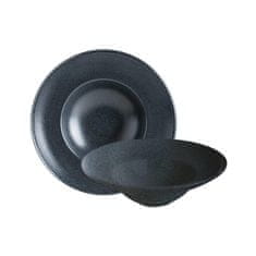 Bonna Graphite globoki krožnik Gourmet / 23cm / 1070ml / 6kos