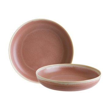 Bonna Pink Pott globoki krožnik / 22cm / 1070ml / 6 kos