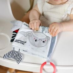 AKUKU Otroška senzorična kontrastna knjiga Sea