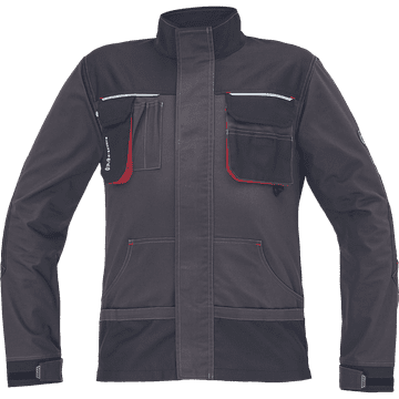 Cerva Cerva jakna Reusel antracit/rdeča 62