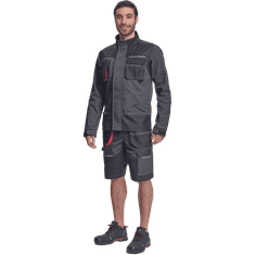 Cerva Cerva jakna Reusel antracit/rdeča 60