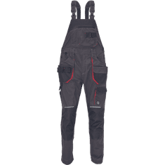 Cerva Cerva hlače Reusel antracit/rdeče 58