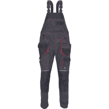 Cerva Hlače Cerva Reusel antracit/rdeče 60