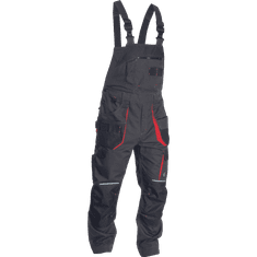 Cerva Cerva hlače Reusel antracit/rdeče 58