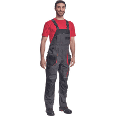 Cerva Cerva hlače Reusel antracit/rdeče 58