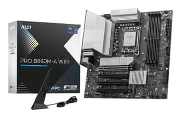 MSI MSI PRO B860M-A WIFI matična plošča Intel B860 LGA 1851 (Socket V1) micro ATX