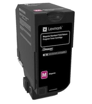 LEX Lexmark 74C2SM0 toner, original, magenta, 7000 strani