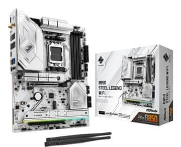 ASRock Asrock B850 Steel Legend WiFi AMD B850 Podnožje AM5 ATX