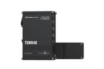 Teltonika Teltonika TSW040 8-portni PoE+ stikalo, Fast Ethernet, črna
