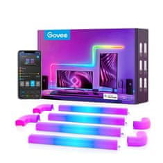 Govee Govee H6062 Pametna stenska luč Transparentna, Bela Wi-Fi/Bluetooth
