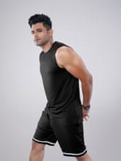 PANTONECLO Moški komplet brezrokavnik in kratke hlače za telovadnico, M