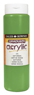 Daler Rowney Akrilna barva Graduate 500 ml Sap Green