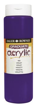 Daler Rowney Akrilna barva Graduate 500 ml Violet