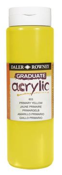 Daler Rowney Akrilna barva Graduate 500 ml Primary Yellow