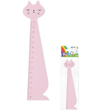 Rayher.	 Ravnilo pink muca, 15 cm