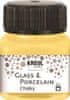 Rayher.	 Barva za porcelan in steklo, Chalky 20 ml Yellow Safran