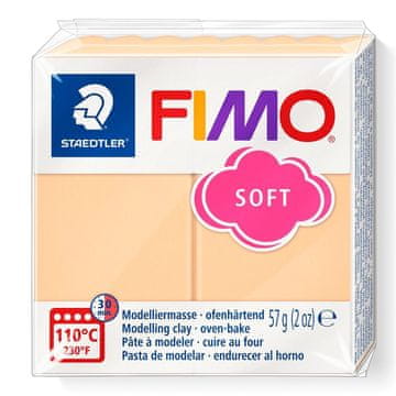 Rayher.	 FIMO Soft 57g, 405 peach